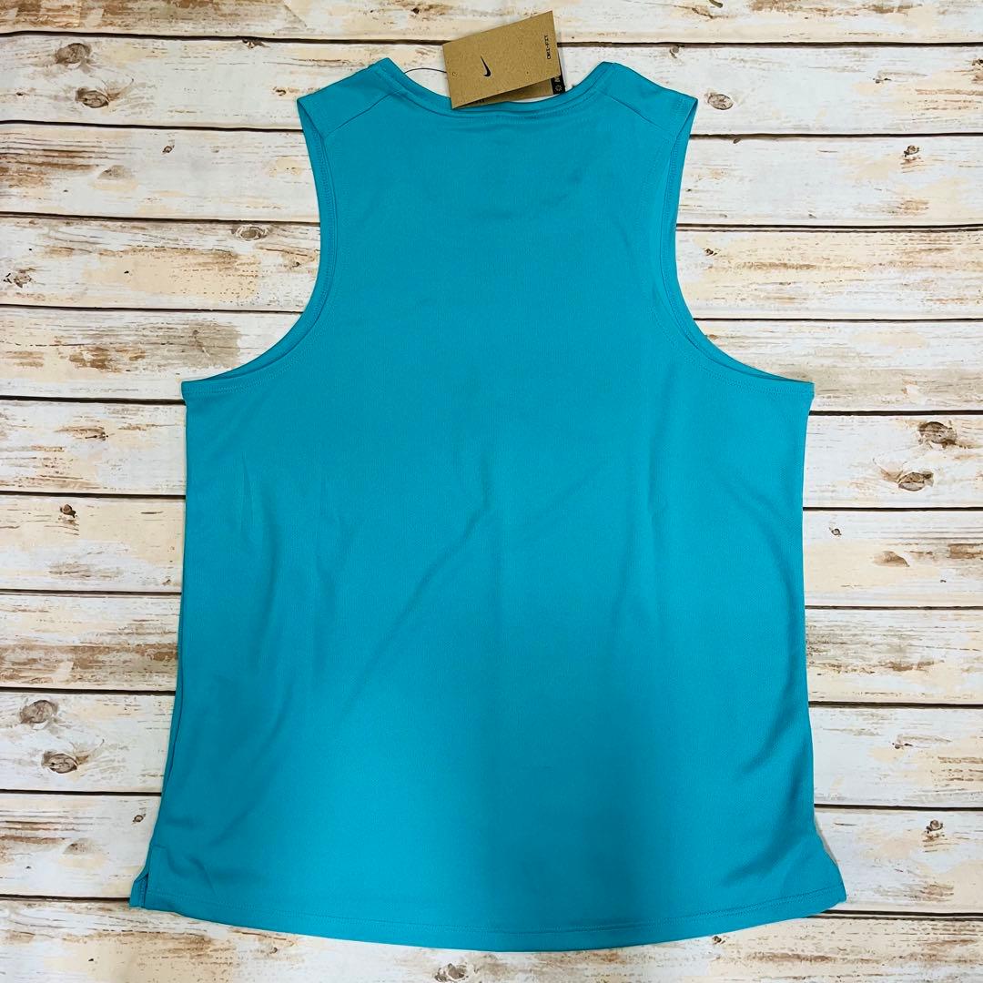 ナイキ　ランニングシャツ・ショーツセット　ターコイズ/黒　L 新品