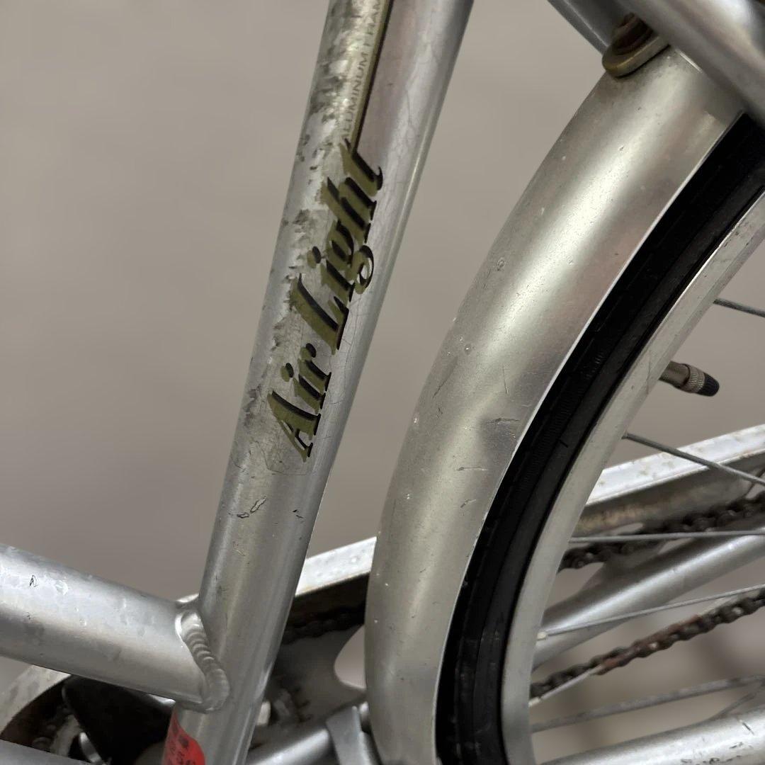 National Air Light シティサイクル 前カゴ付き 26インチ