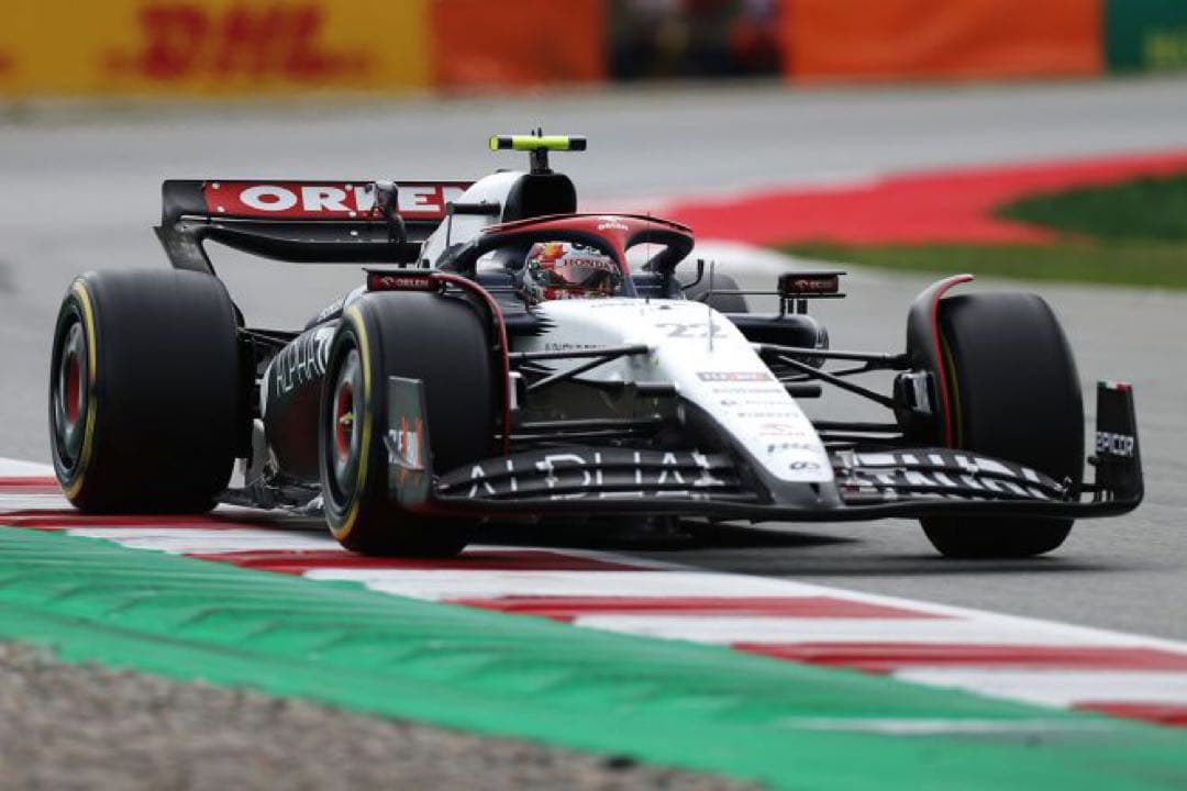 （レア）F1 アルファタウリNyck de Vries 2023 1:5 限定版