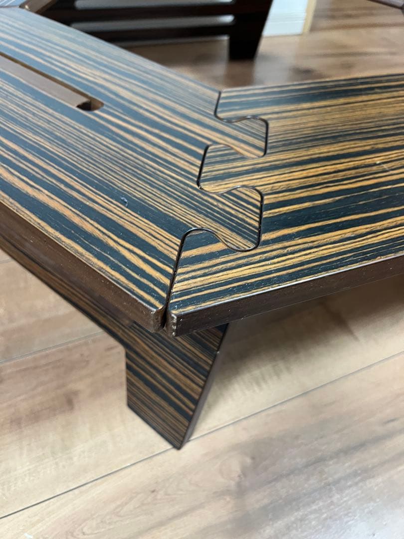 thearth ざぁーす　ヘキサテーブル　黒しま次郎　ケース付き