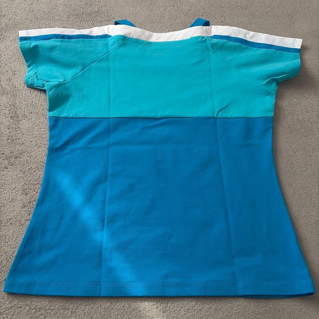 Prince テニスウェアセット 青/白