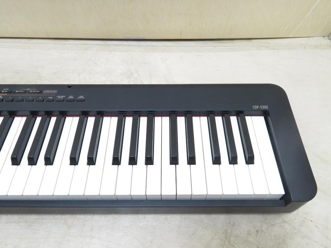 CASIO カシオ 2022年製 電子ピアノ キーボード CDP-S300