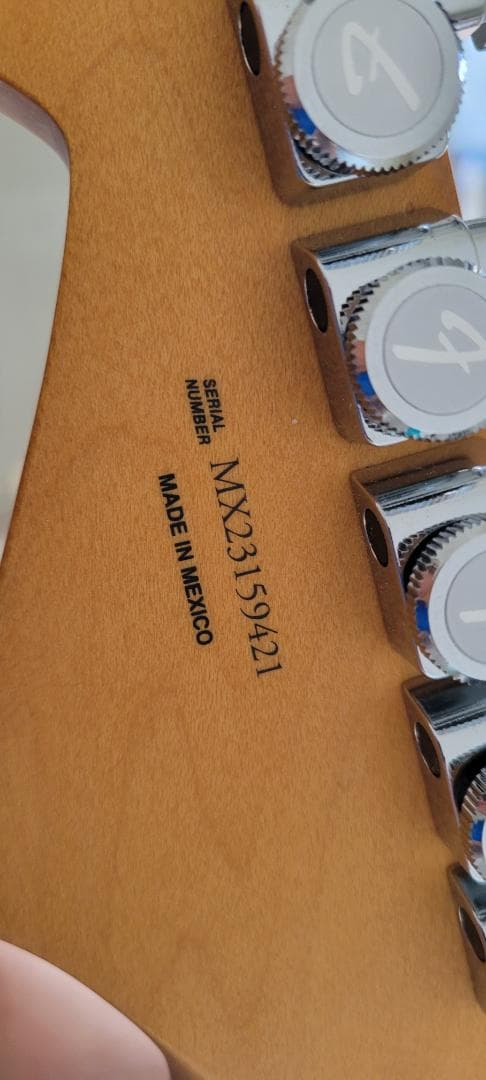 Fenderストラトキャスター　メイドインメキシコ