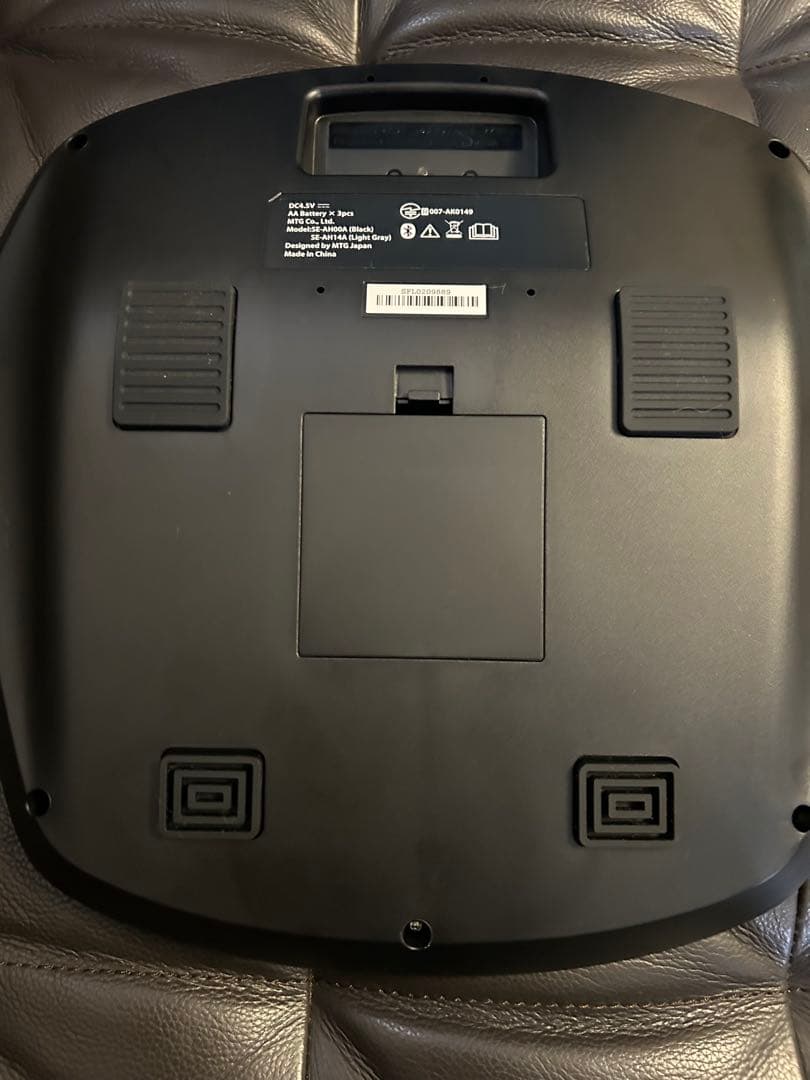 【SIXPAD 】Foot Fit Lite使用回数僅か美品 人気色BLACK