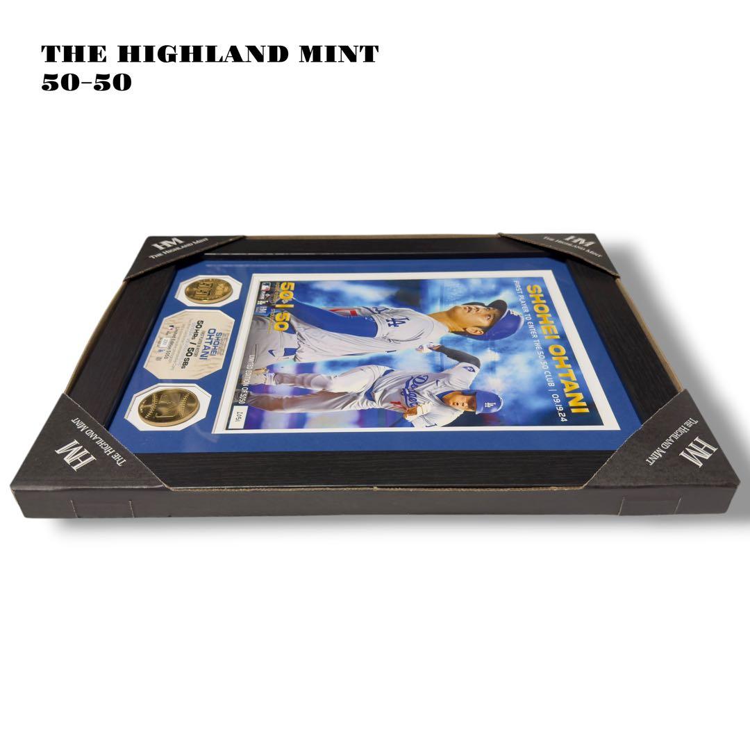希少品！ THE HIGHLAND MINT ドジャース 大谷翔平 50-50