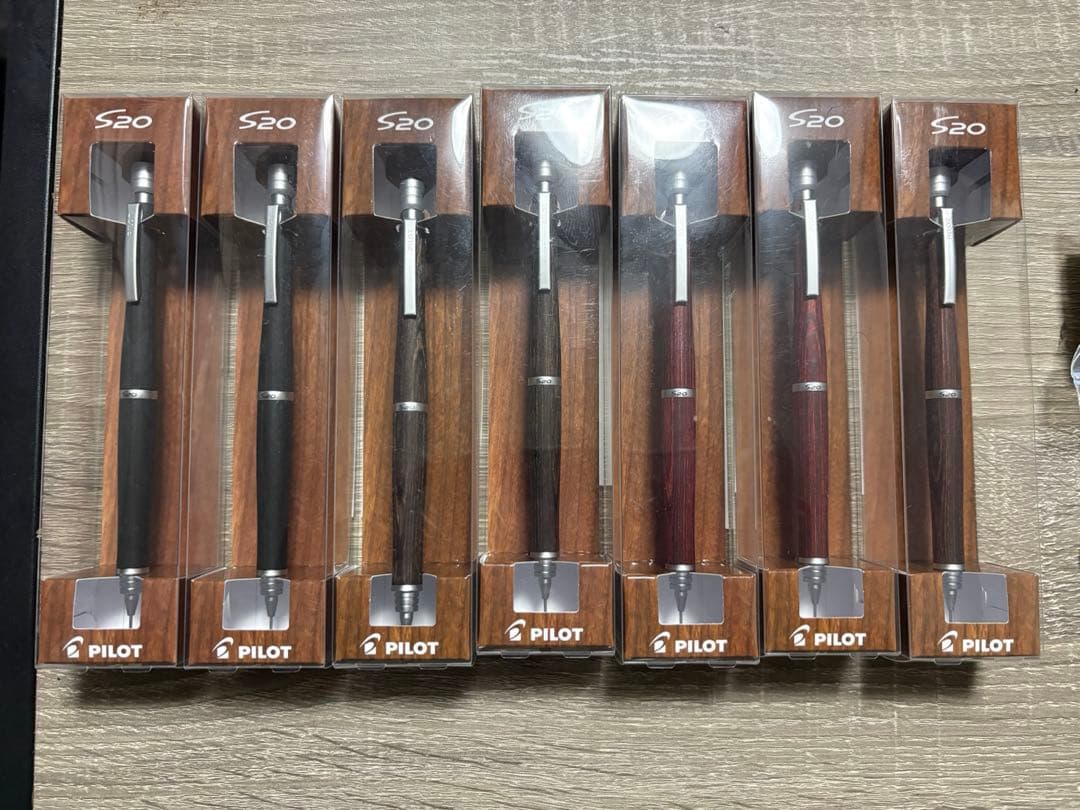 PILOT S20 シャープペンシル 7本セット