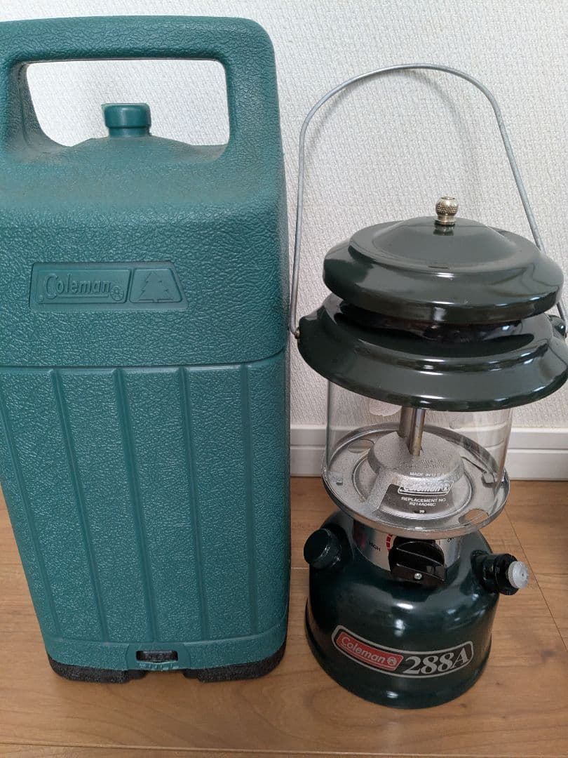 【訳あり】コールマン ガソリンランタン288＆スノーピーク ギガパワーランタン