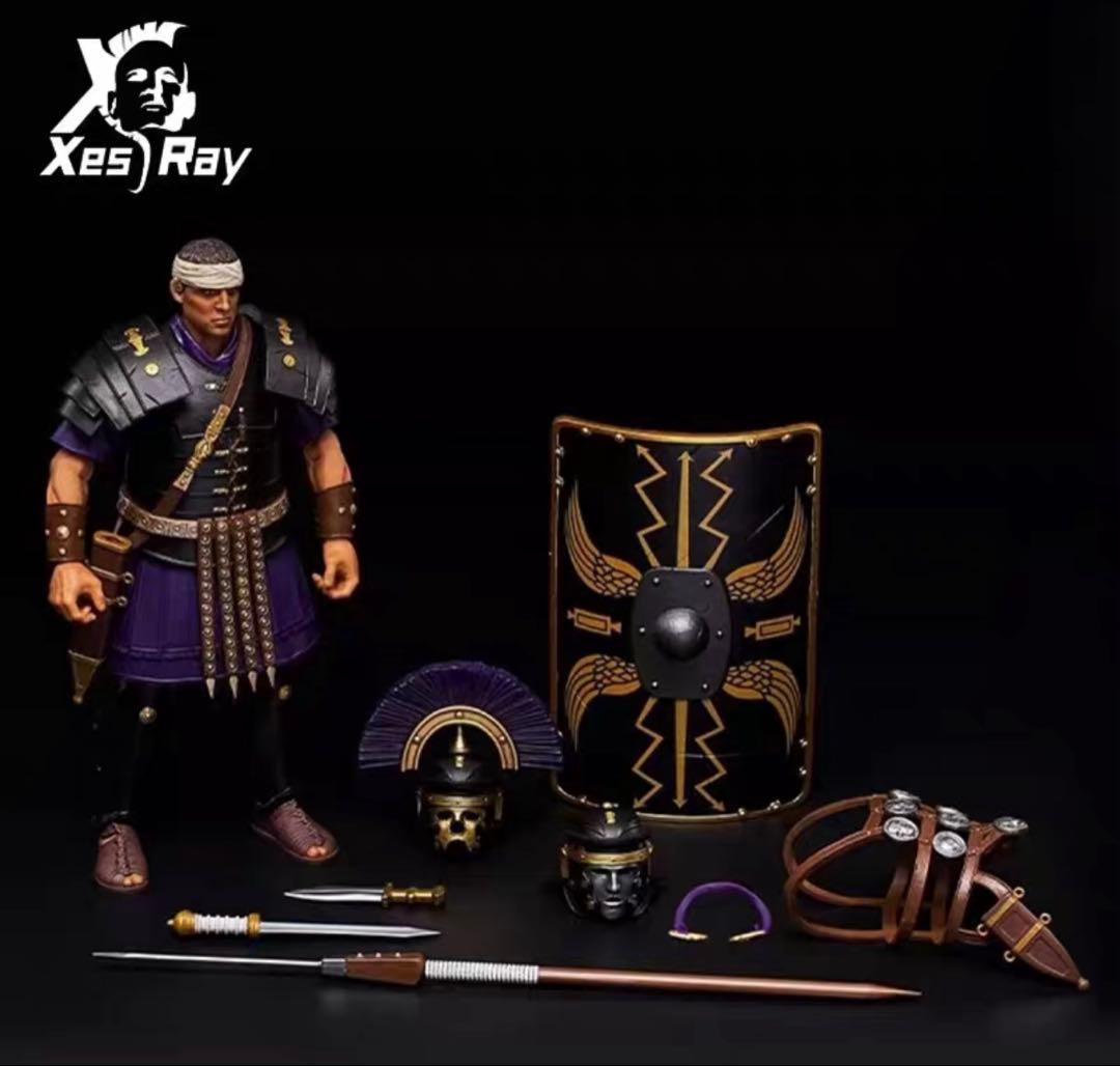 XesRay 7インチ 可動フィギュア ローマ禁衛軍 デラックス版 パープル限定
