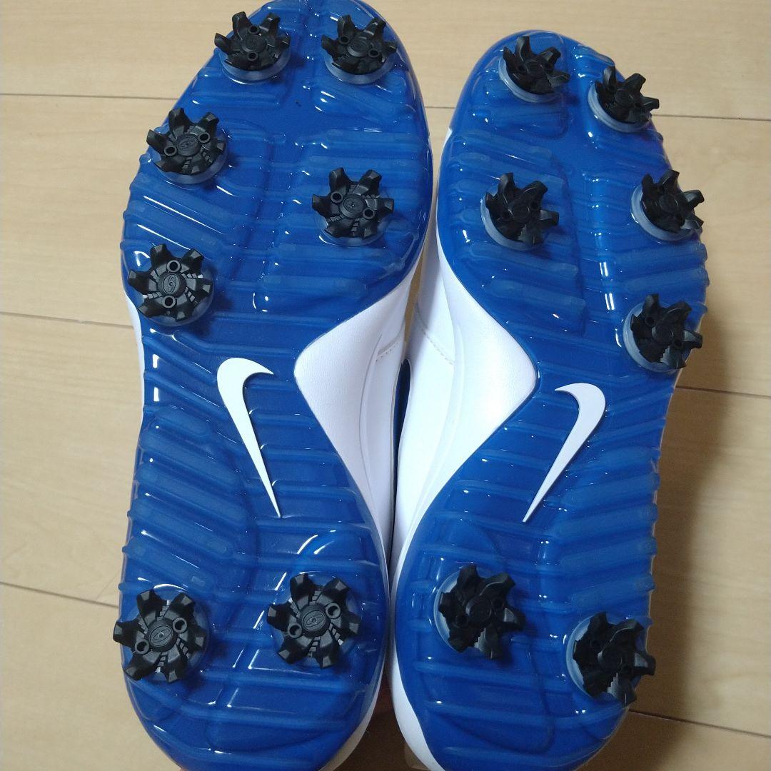 ナイキゴルフシューズ28ローシGツアーホワイトブルー