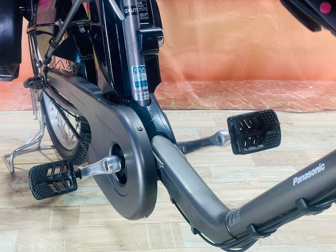 パナソニックギュット⭐️13AH！子供乗せ電動アシスト自転車Y3253