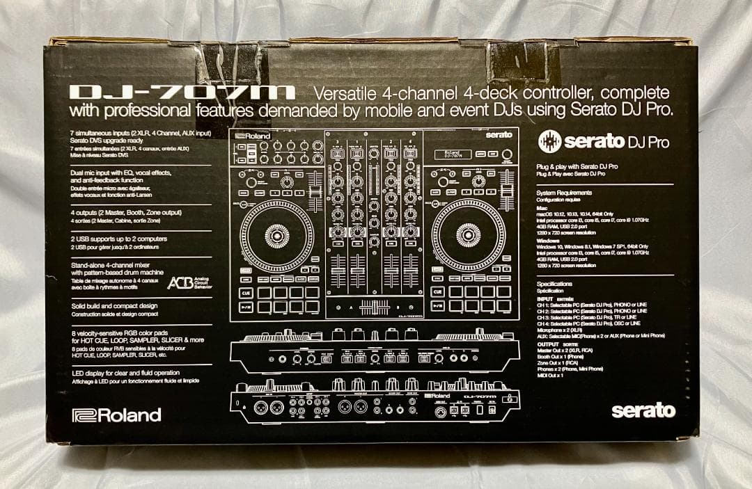 【新品 未開封】Roland DJ-707M DJコントローラー