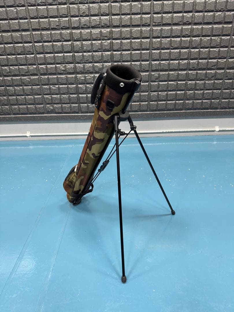 PEARY GATES 迷彩 セルフスタンドバッグ