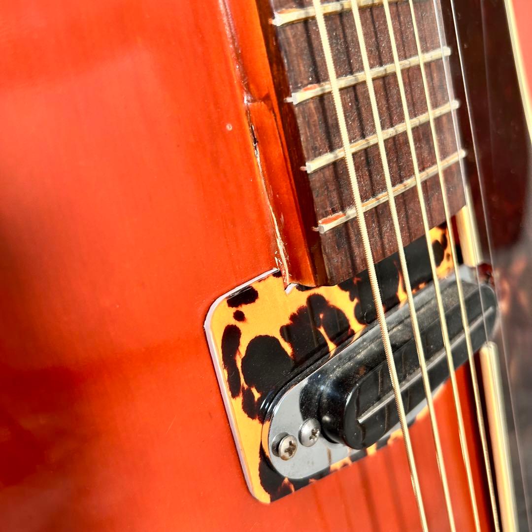 【希少】Maruha マルハ NO.733 アコースティックギター　エレキ仕様