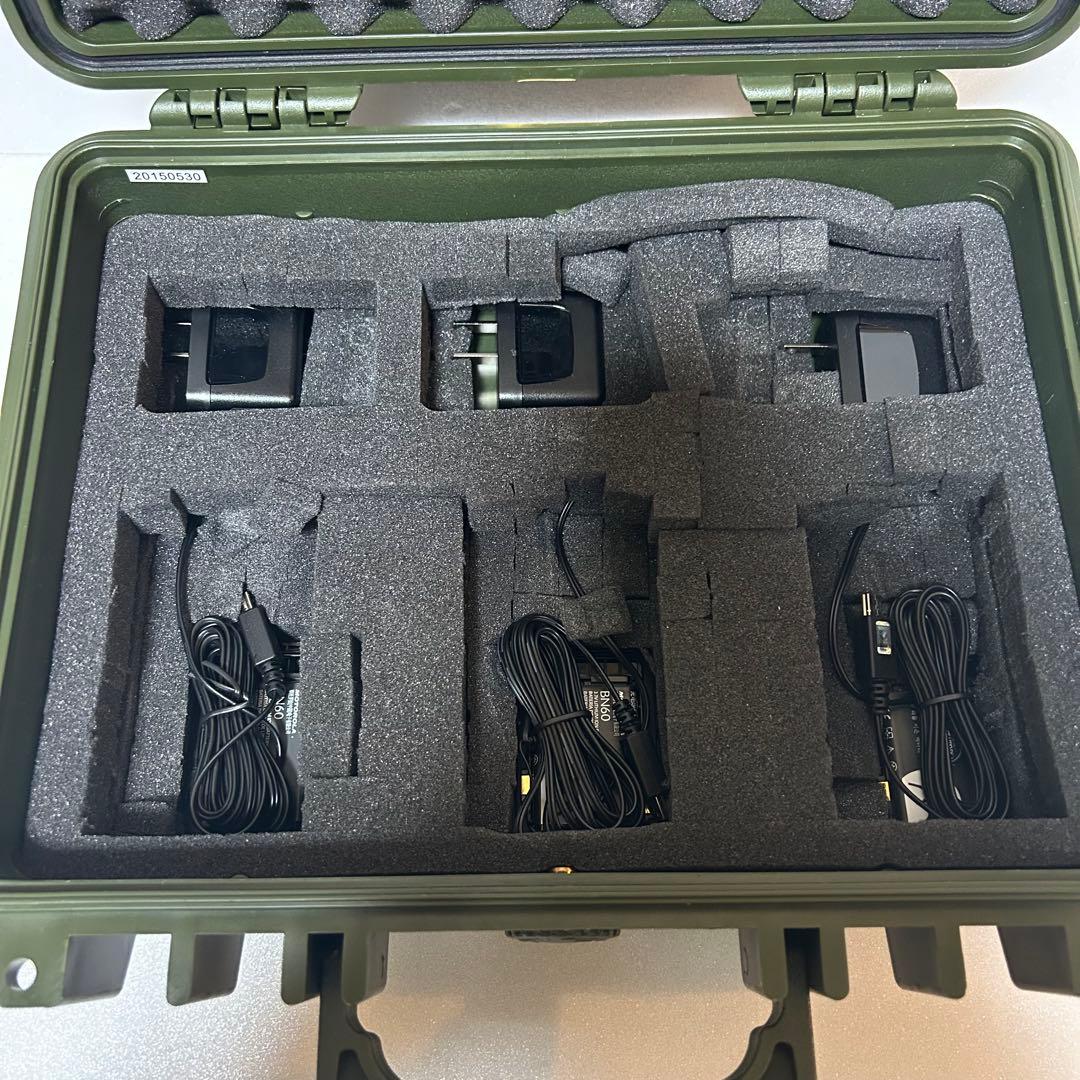 【通電確認済】 MOTOROLA MS50 トランシーバー 3個セット ケース付