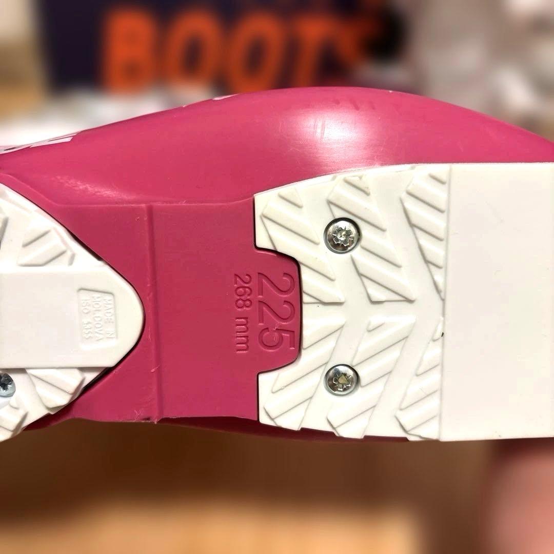 ほぼ未使用品限界値下げ‼️ラング女の子スキーブーツStarlet60 22.5cm