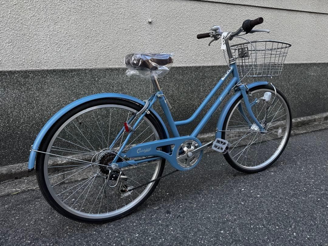 365番　全車両格安販売‼️ 26インチ 美車　変速　オートライトシティサイクル