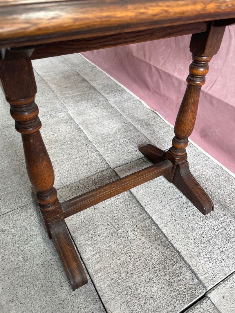 【三越家具】アンティークテーブル　オールドヴィンテージ