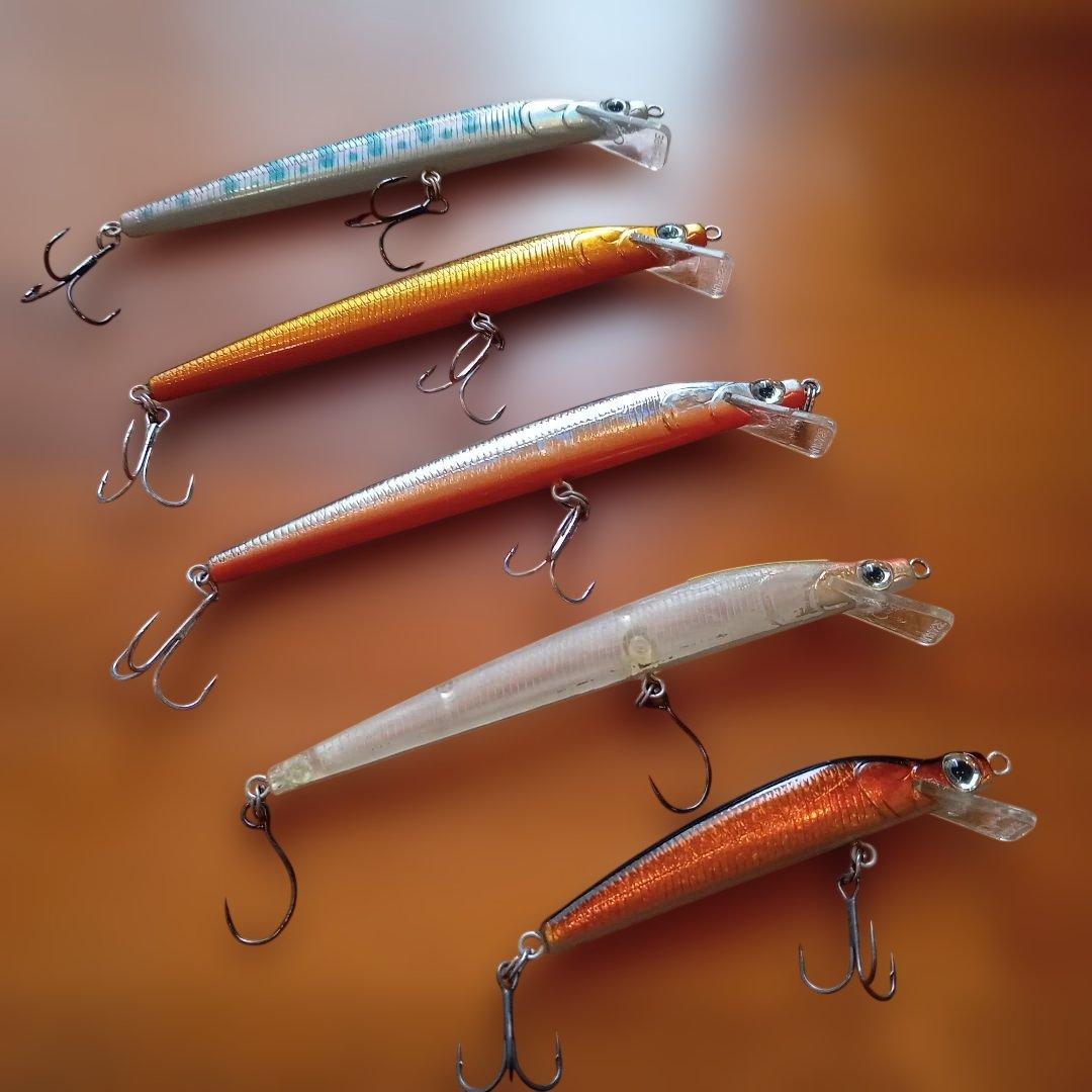 ムラセミノー MURASE MINNOW 村瀬ミノー オールド 5個セット