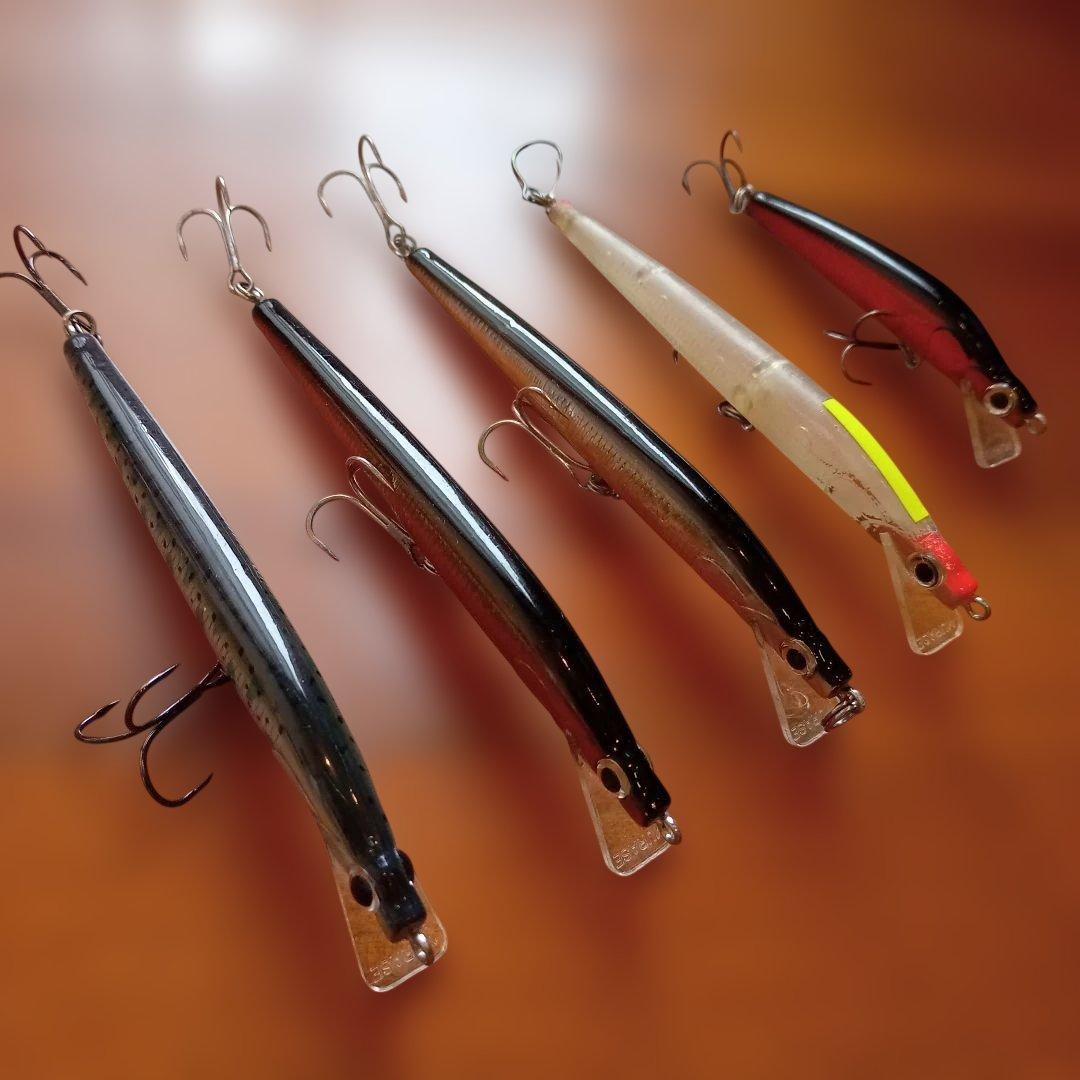 ムラセミノー MURASE MINNOW 村瀬ミノー オールド 5個セット