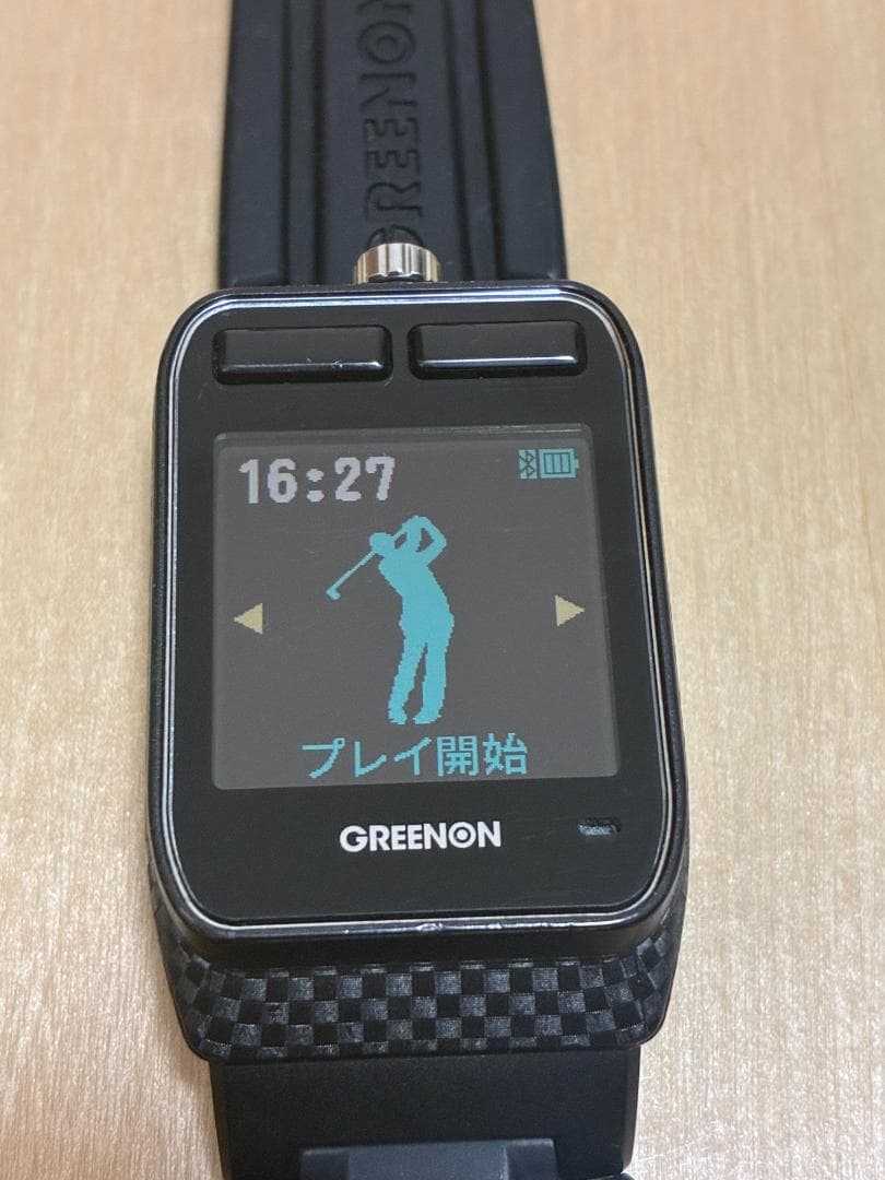 値下げ　グリーンオン ZEAL GPSナビ ゴルフウォッチ