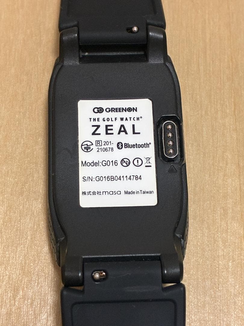 値下げ　グリーンオン ZEAL GPSナビ ゴルフウォッチ