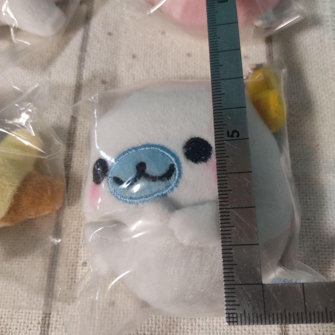 まめゴマ ミラー ぬいぐるみ マスコット キーホルダー サンエックス