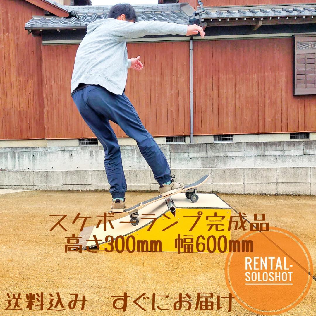 Shl2台セット すぐにお届け送料込スケボーランプ完成品 高さH300mm