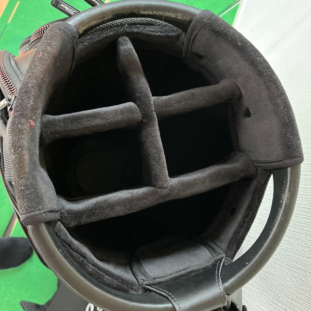 ⭐︎いと☆Titleist キャディバッグ 黒/白/赤