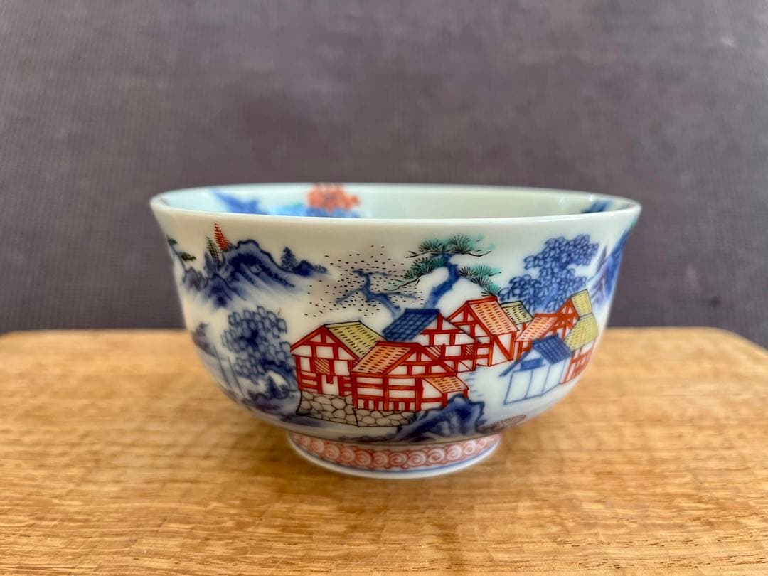 今泉今右衛門　今右衛門　椀　抹茶椀　富士山