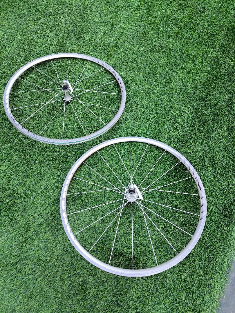 ロードバイク シマノ アルミ ホイール 2個セット
