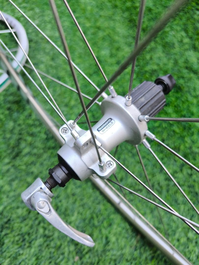 ロードバイク シマノ アルミ ホイール 2個セット