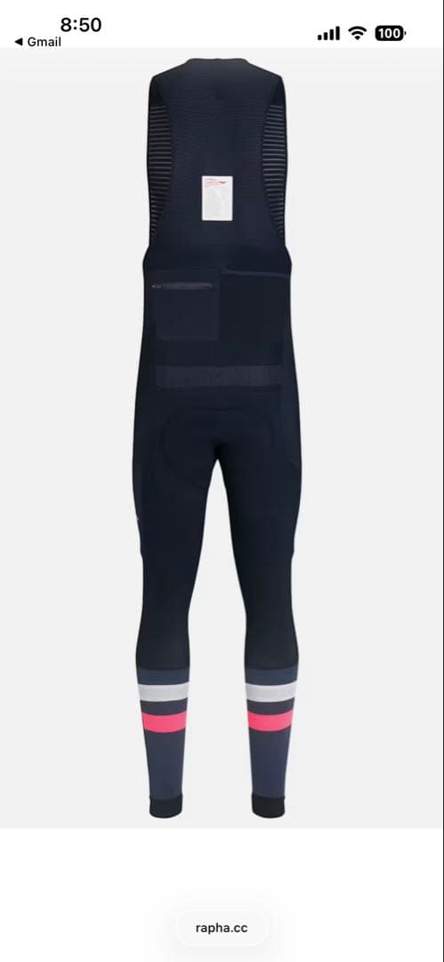 Rapha ビブタイツ CARGO WINTER TIGHTS WITH PAD