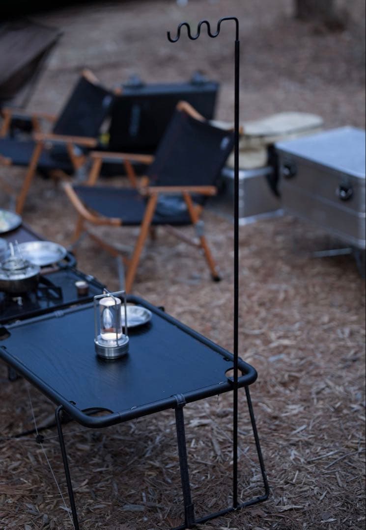 テーブル・チェア・ハンモック hxo Light Pole Black AL