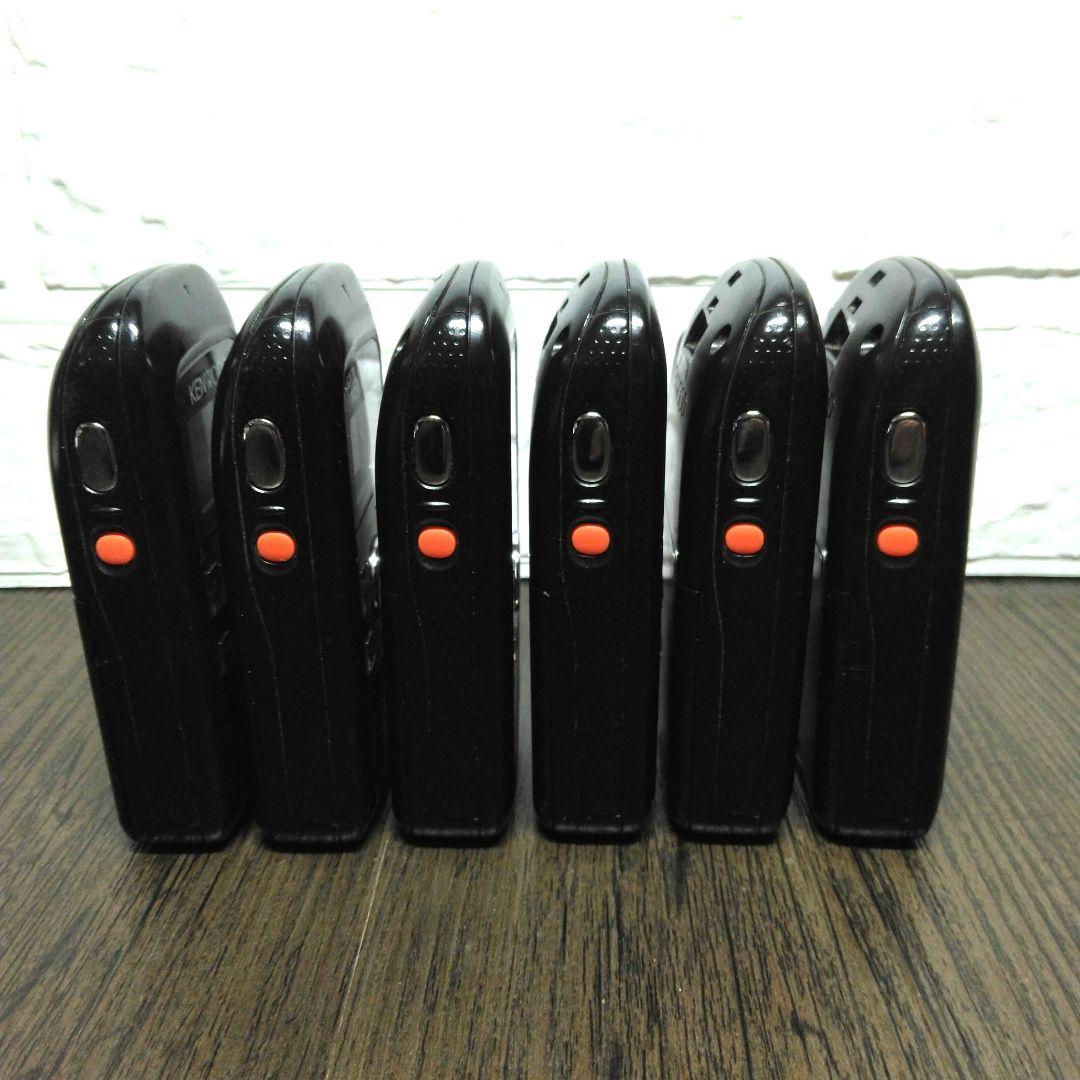 6台セットKENWOOD★UBZ-S20 特定小電力トランシーバー