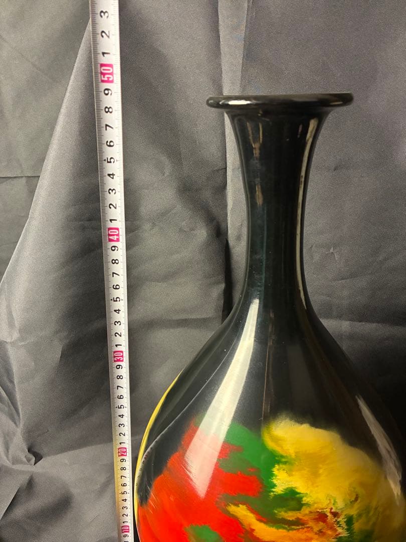 九谷焼 【⠀佐野慧成 作 】 花瓶 A-7