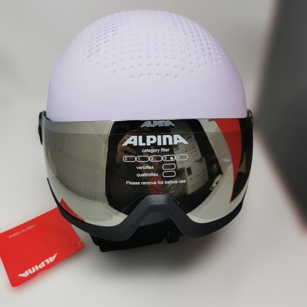 ALPINA ARBER VISOR Q-LITE スキー スノボ ヘルメット