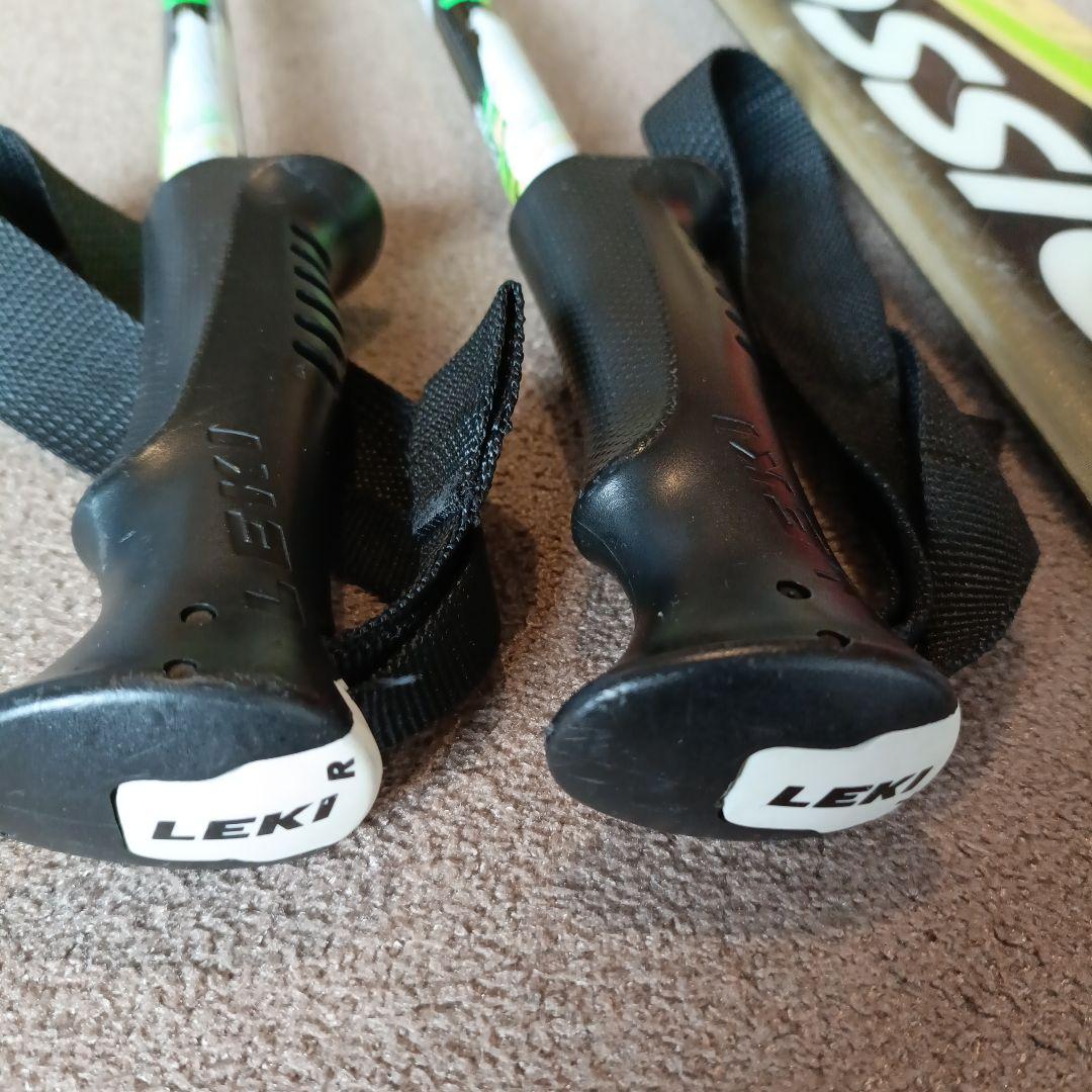 値下げ【高学年用】ROSSIGNOL スキー4点セット130