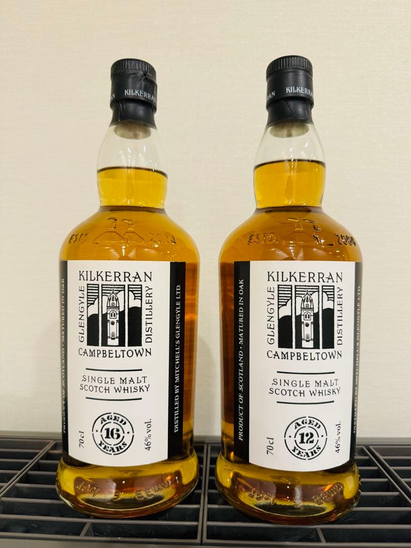 キャンベルタウン2本セット　キルケラン 16年　12年　旧ボトル