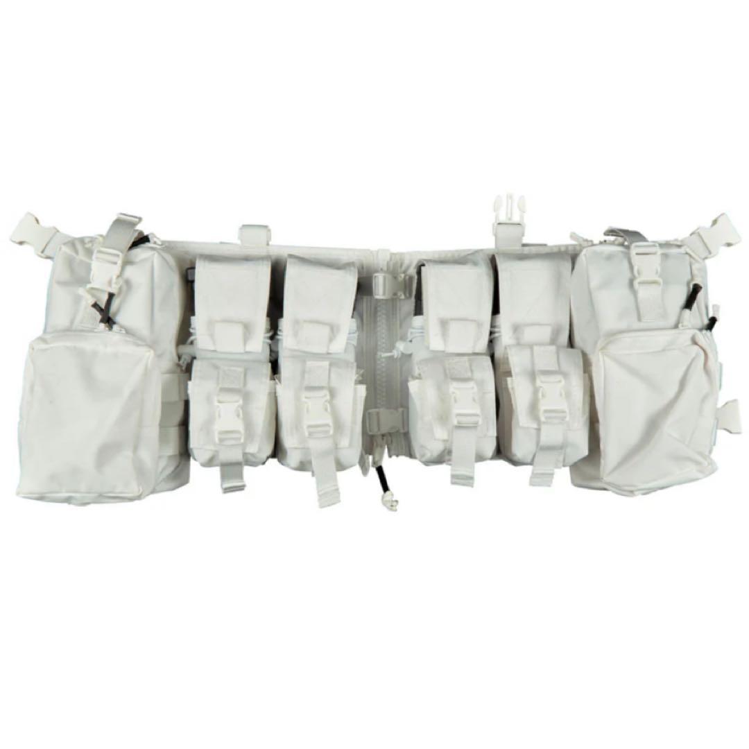 Platatac CAF Mod フロントスプリット チェストリグ ホワイト