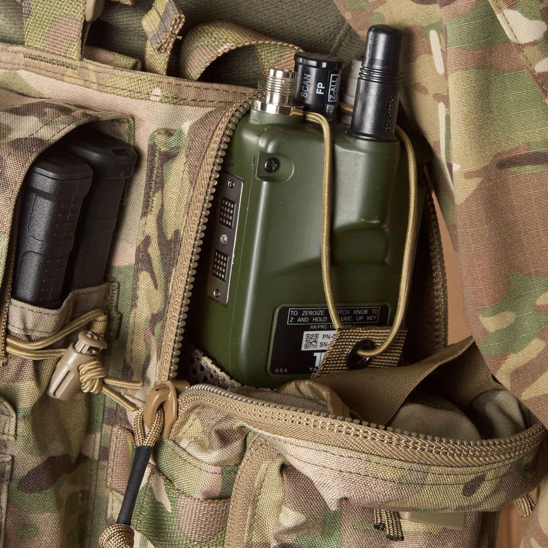 Platatac CAF Mod フロントスプリット チェストリグ ホワイト