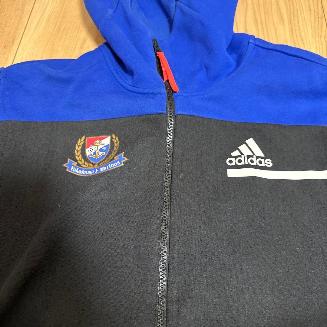 【値下げ】横浜Fマリノス　Z.N.E フーディー　アンセムジャケット　希少品