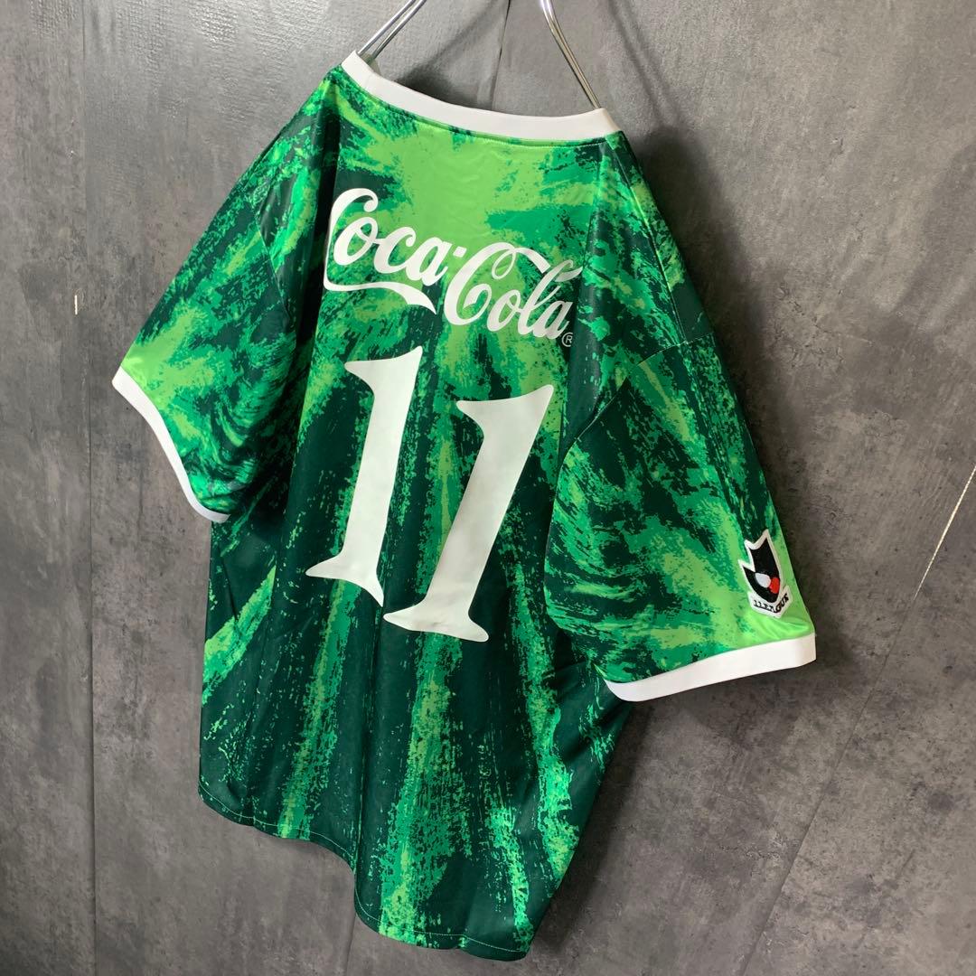 【★三浦カズ】 古着 ヴェルディ 94 ユニフォーム L 希少 vintage