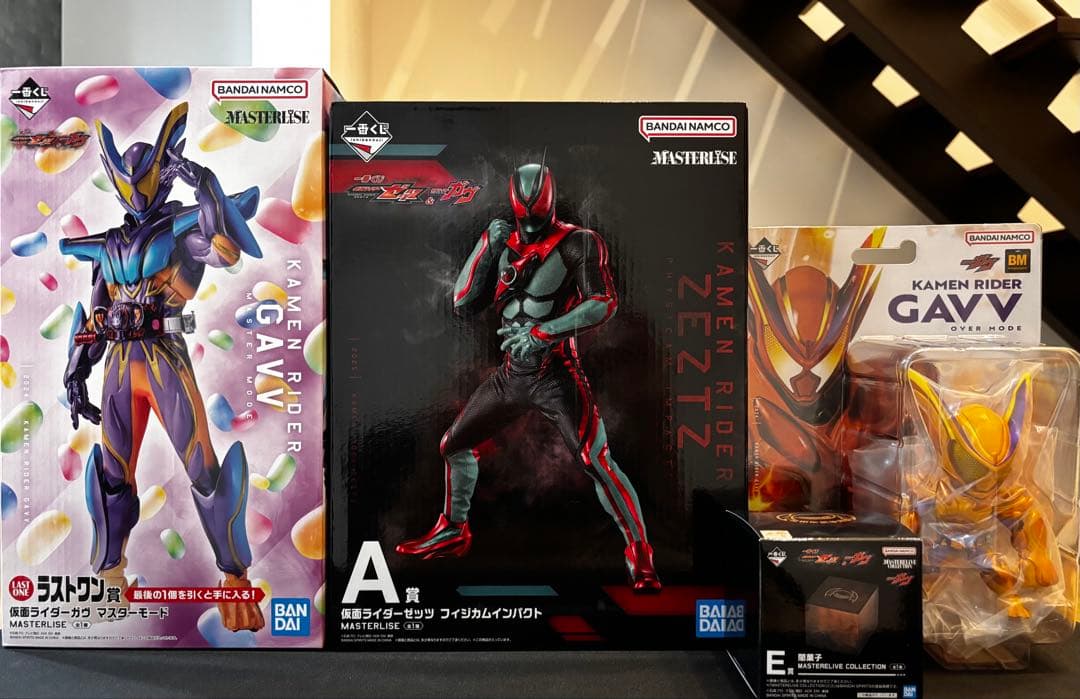 仮面ライダーゼッツ&カヴ　ラストワン賞　A賞　C賞　E賞　一番くじ　まとめ売り