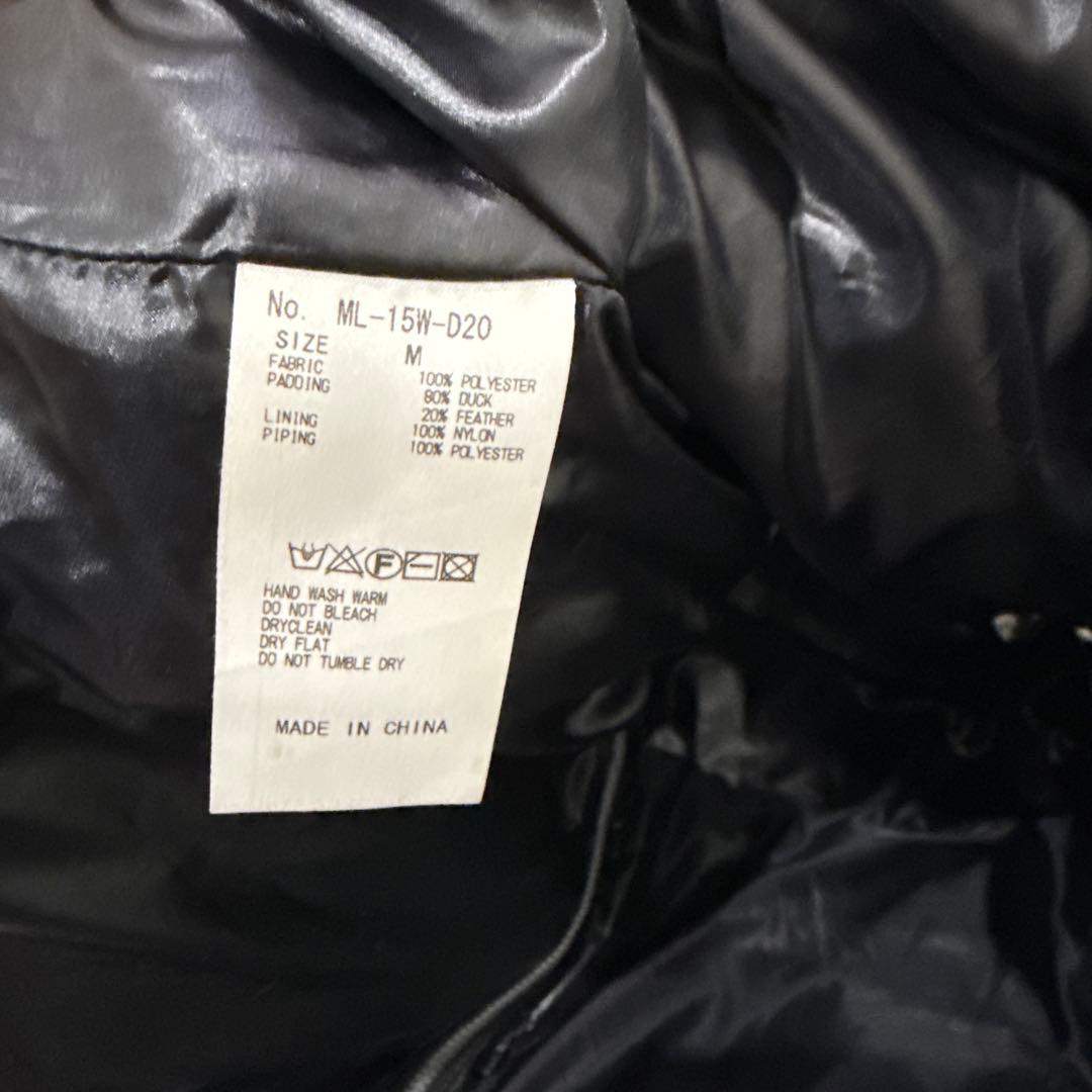 値下げしました。MARK & LONA ブラック ダウンベスト ゴルフ