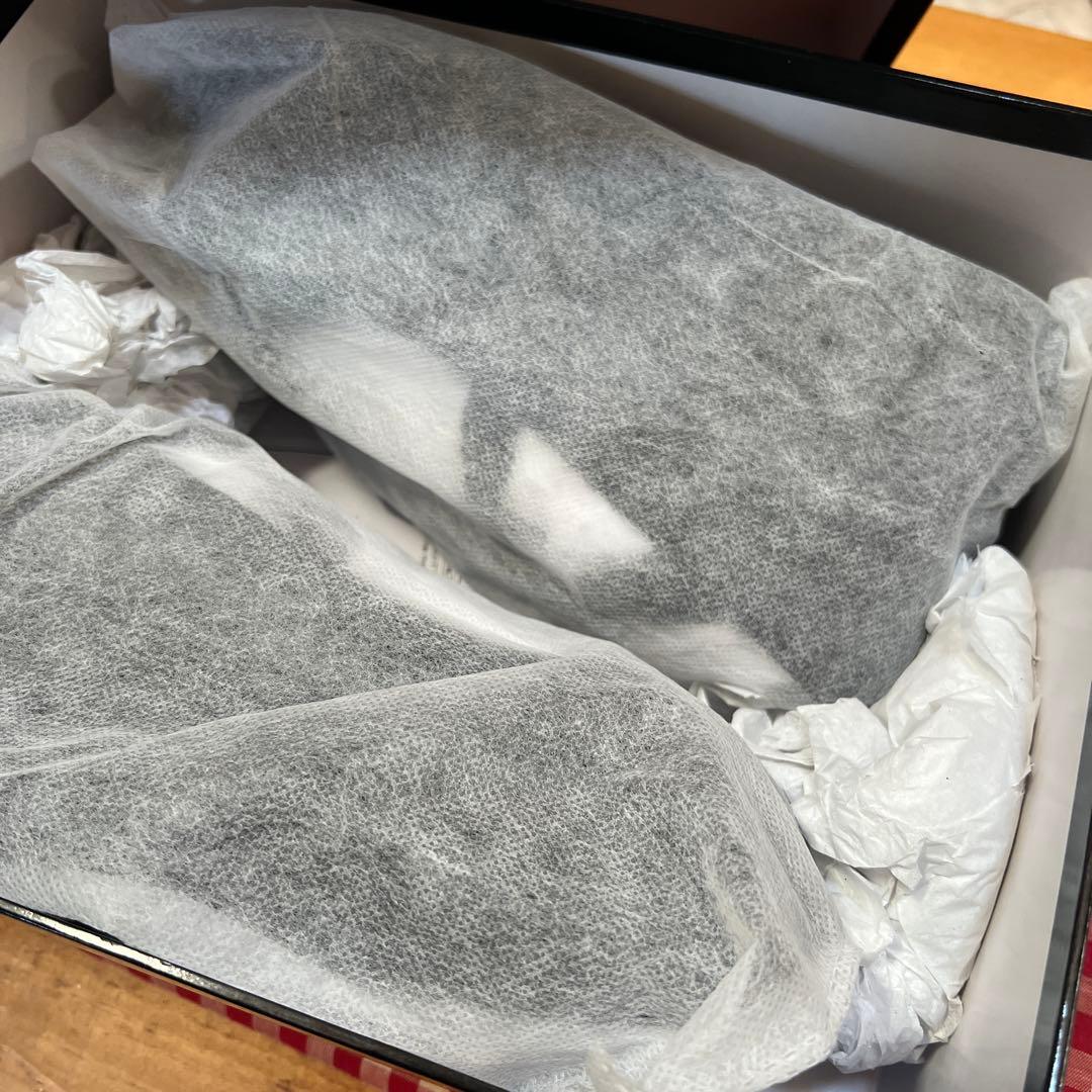 Candy Stripper ブラック バレエシューズ Lサイズ