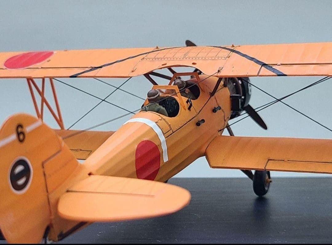 tomoya 九五式一型中間練習機(赤とんぼ)リアル モーターライズ完成品