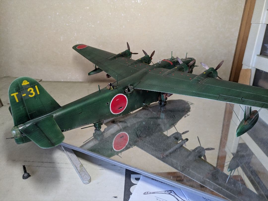 ハセガワ1/72完成品『二式大艇12型』
