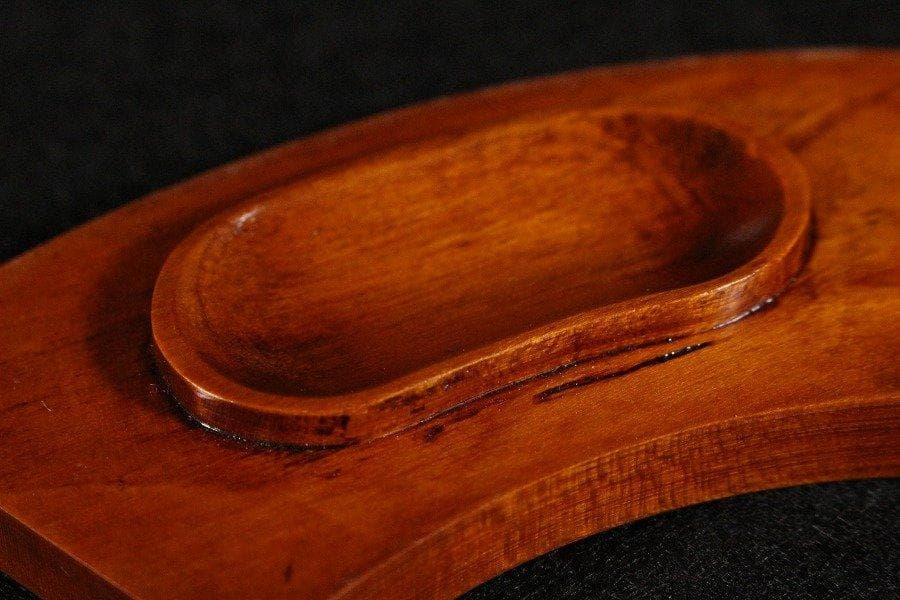 茶道具 春彩流 老梅 扇面香合 塗師 司峰作 共箱 旧家蔵出