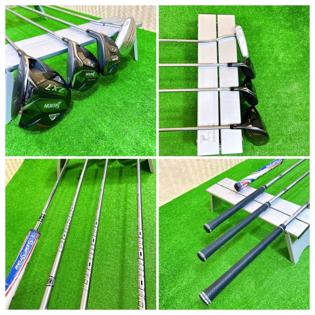 良品 スリクソン ZX7 MK II メンズ　ゴルフ 12本　セット S 初心者