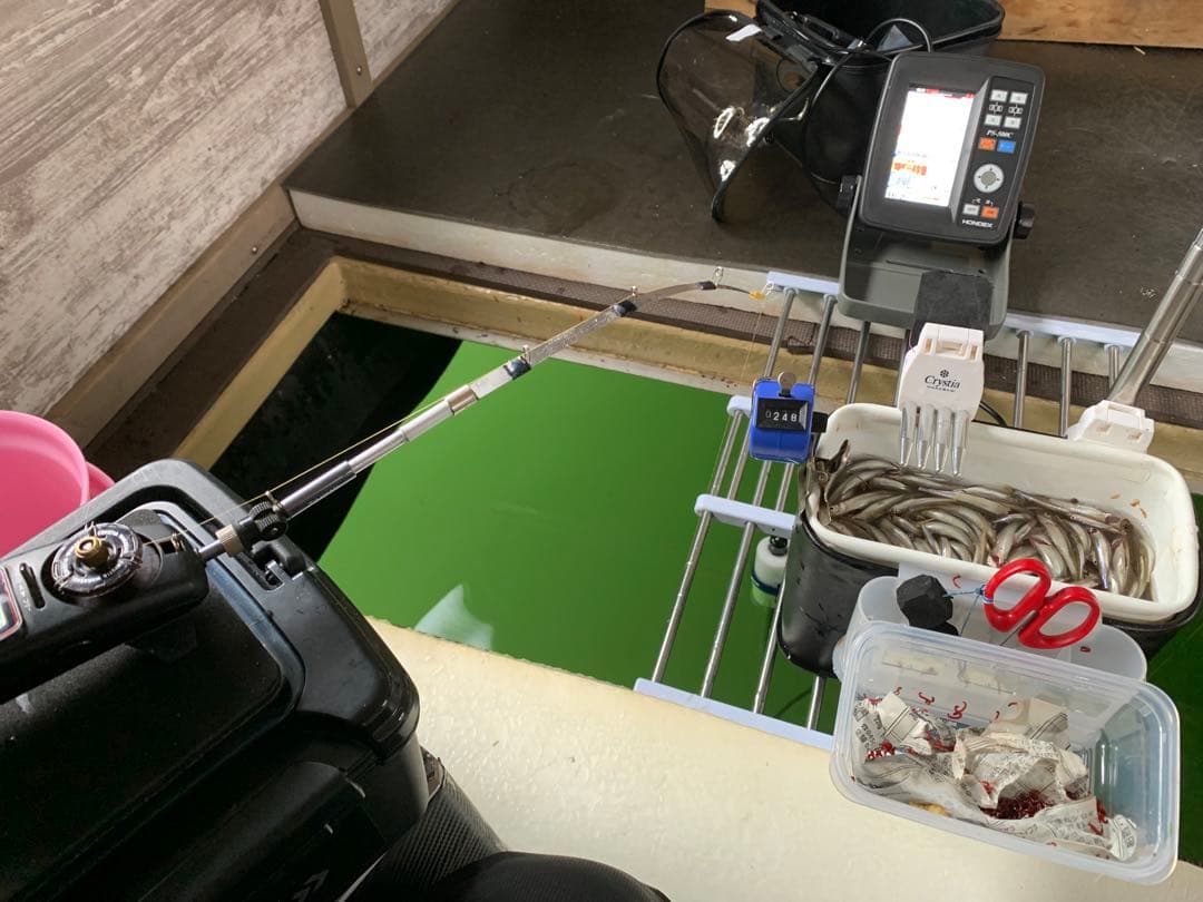 ワカサギステンレス穂先　　　２５８ミリ　　２本